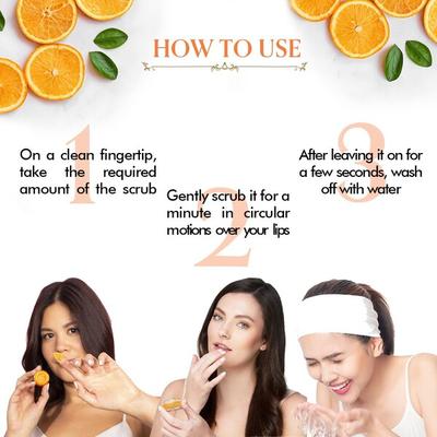 TAC The Ayurveda Co. Vitamin C&E Lip Scrub 25 gm - Personal Care (Ayush)