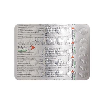 POLYBION CZS Tablet 30's - Supplements-Vam