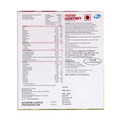 Becosules Women Capsule 15'S - Supplements-Sup