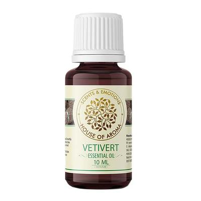 House of Aroma Vetivert Essential Oil 10 ml - Essential Oils