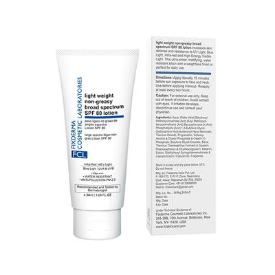 FCL Non Greasy Broad Spectrum SPF 80 50 ml - Face Sunscreen