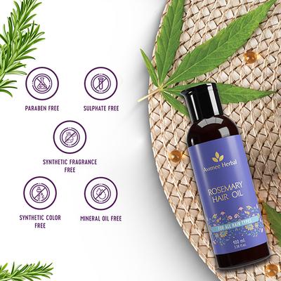 Avimee Herbal Rosemary Hair Oil 100 ml - Hair Oils