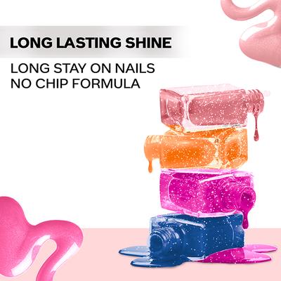 Faces Canada Ultime Pro Splash Nail Enamel - Silver Fever A04 8 ml - Nail Polish