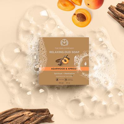 The Man Company Relaxing Oud Soap 100gm each 2's - Soaps