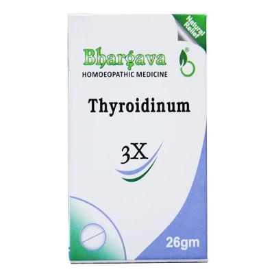 Bhargava Phytolab Thyroidinum 3X Tablet 26 g - Speciality Medicine