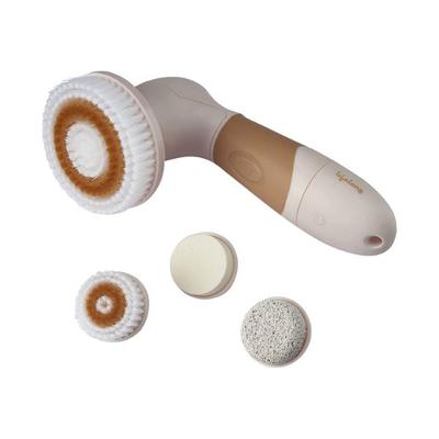 Lifelong Electric Portable Face Cleanser And Massager Brush With 4 Brush Heads LLM126 1's - Massagers