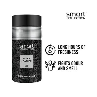Smart Collection BLACK LEATHER Deodorant Spray 250 ml - Men Deodorants/Roll-Ons
