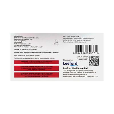 DAPAFORD GM 2 Tablet 10's - Diabetes-Ant