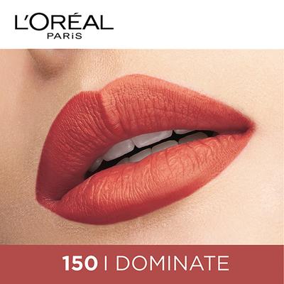 L'Oreal Paris Rouge Signature Matte Liquid Lipstick 150, Dominate 7 ml - Lipsticks
