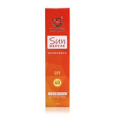 Matt Look Sun Defuse Sunscreen SPF 40, +UVB/UVA, Non-Gresy Formula, SC-02 for all Skin Types 100ml - Body Sunscreen