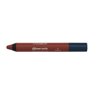 Chambor Extreme Matte Long Wear Lip Colour Make up Les Meringues Collection - Nougat, 23 3 gm - Lip Crayons