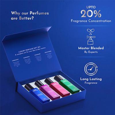 Park Avenue Luxury Men Perfume Gift Set for Men 20 ml each 4's - Men Perfumes (Edt/Edp)