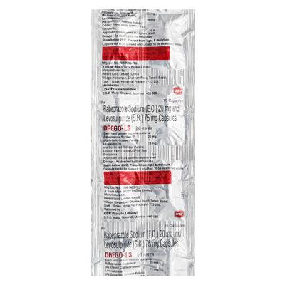 Drego LS Capsule 10'S - Ulcer/Reflux/Flatulence-Aaa