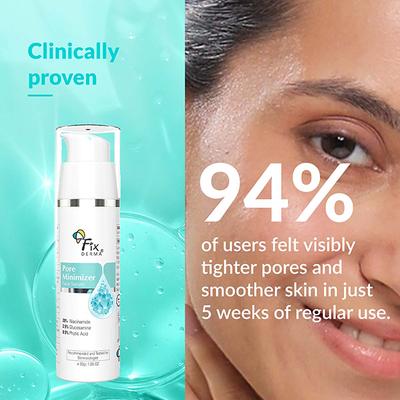Fixderma 20% Niacinamide Serum for Face with 2.5% Glucosamine and Hyaluronic Acid Serum Men and Women 30 gm - Face Serum