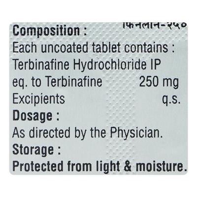 Finlin 250mg Tablet 7'S - Fungal Infections-Anf