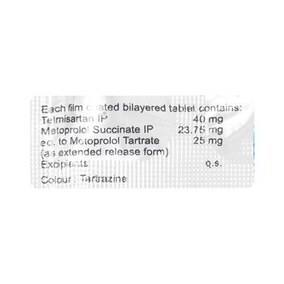 Telmikind Beta 25mg Tablet 10'S - Hypertension-Ang