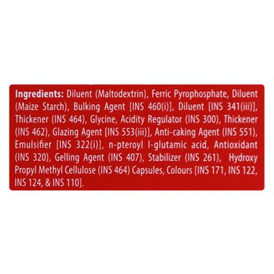 Vitcofol HB Capsule 10'S - Iron Supplement/Anaemia-Vma