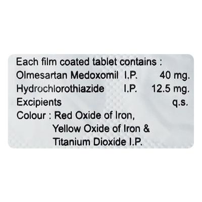 OLMEZON H 40mg Tablet 10's - Hypertension-Ang