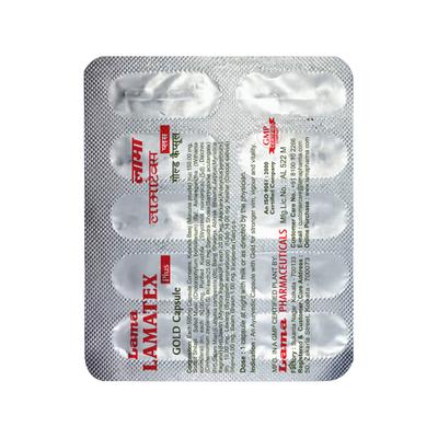 Lama Lamatex Plus Gold Capsules 10's - Speciality Medicines