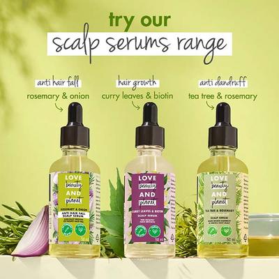 Love Beauty And Planet Onion and Rosemary Anti Hairfall Scalp Serum 50 ml - Hair Serums