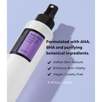 COSRX AHA/BHA Clarifying Treatment Toner 150 ml - Toners