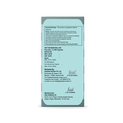 Aesthetic Nutrition Pre and Probiotic Capsules With Fructo-Oligosaccharides, Bifidobacterium, And Streptococcus Thermophilus 30 Capsules 1's - Multi-Vitamins