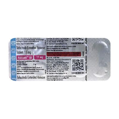 FLEXJAK ER 11 Tablet 10's - Rheumatoid Arthritis-Dis