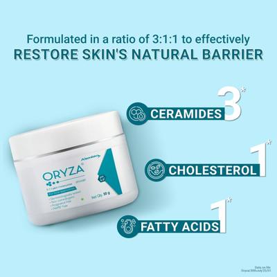 Oryza Skin Moisturiser Cream 50gm - Dry Skin-Emo