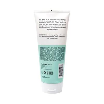 Vitamins & Sea Beauty, Hydrating Exfoliating Face Cleansing Wash Scrub with Monoi Oil 150 ml - Scrubs & Exfoliants