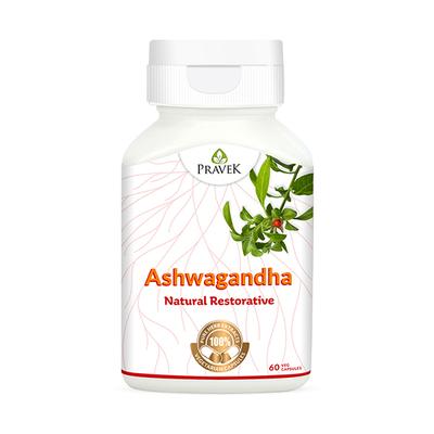 Pravek Ashwagandha Capsules 60's - Speciality Medicines