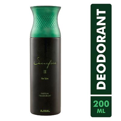 Ajmal Sacrifice Ll Him Wisal Deodorant Spray (Pack of 2) 200 ml - Deodorants/Roll-Ons