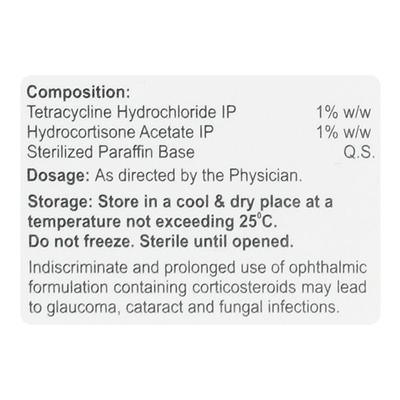 T CYCLINE HC Eye Ointment 5gm - Eye conditions-Eye