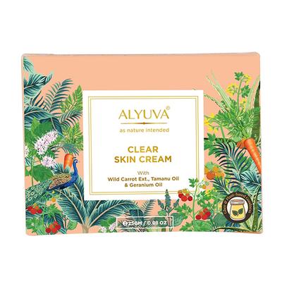 Alyuva Vitamin E Enriched Natural Clear Skin Radiance Face Cream 25 gm - Face Creams