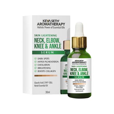 Keya Seth Aromatherapy Skin Lightening Serum for Neck, Elbow, Knee and Ankle Exfoliating, Brightening and Collagen Boosting 30 ml - Lotions & Creams