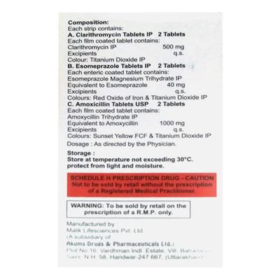 ESOGRESS HP FORTE Combi Kit 1's - H.Pylori Infection