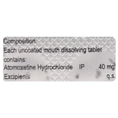 TOMKID 40 Tablet 10's - ADHD