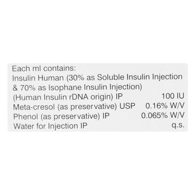 Lupisulin M30 30/70 100IU Cartridge 5X3ml - Diabetes-Ins