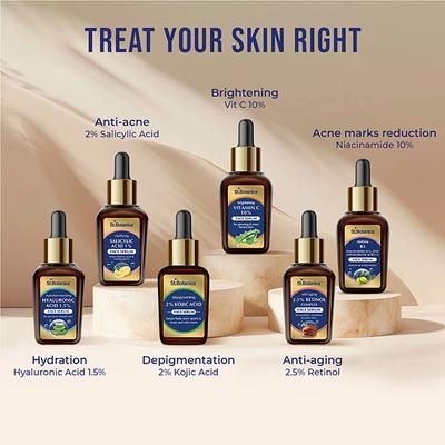 St.Botanica HA-Hyaluronic Acid Professional Facial Serum 20 ml - Dark Circle & Wrinkle Busters