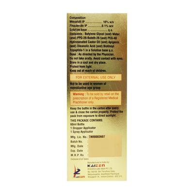 ZENOXIDIL F PRO 10 Topical Solution 60ml - Hair Loss-Oth