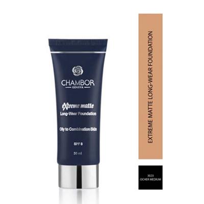 Chambor Extreme Matte Long-Wear Foundation - Ocher Medium 3023 30 ml - Foundation