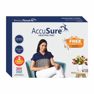 AccuSure Fabric Heating Pad - Beige (XL) 1's - Hot Pack/Ice Bag