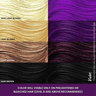 2.Oh! Semi Permanent Hair Color - Violet 100 ml - Crème