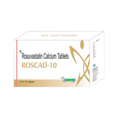 ROSCAD 10 Tablet 10's - High Cholesterol-Dys