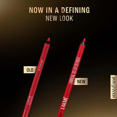 Lakme Absolute 3D Lip Definer Crimson 1.2 Gm - Lip Liners