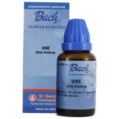 St. George's Bach Flower Vine 6 CH 30 ml - Bach Flower