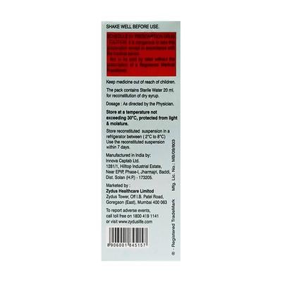 MONOTAX O 100 DS TANGY ORANGE & LEMON FLAVOR Dry Suspension 30ml - Bacterial Infections-Cep