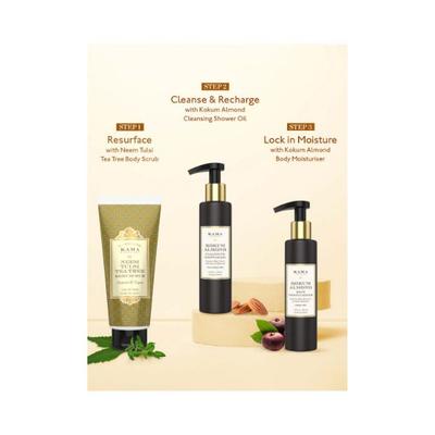 Kama Ayurveda Kokum Almond Cleansing Shower Oil 200 ml - Shower Gels & Body Wash