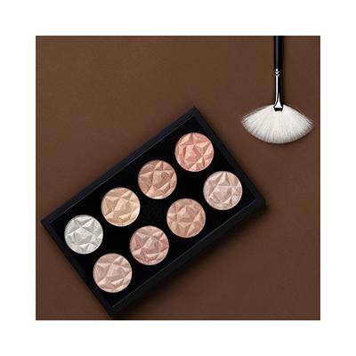 PAC Glowing Goddess Highlighter X8 2.4 gm - Highlighters & Illuminators
