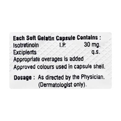 ACTAME 30 Capsule 10's - Acne-Acn