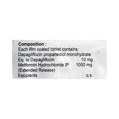 DAPALEX M 10/1000 Tablet 10's - Diabetes-Ant